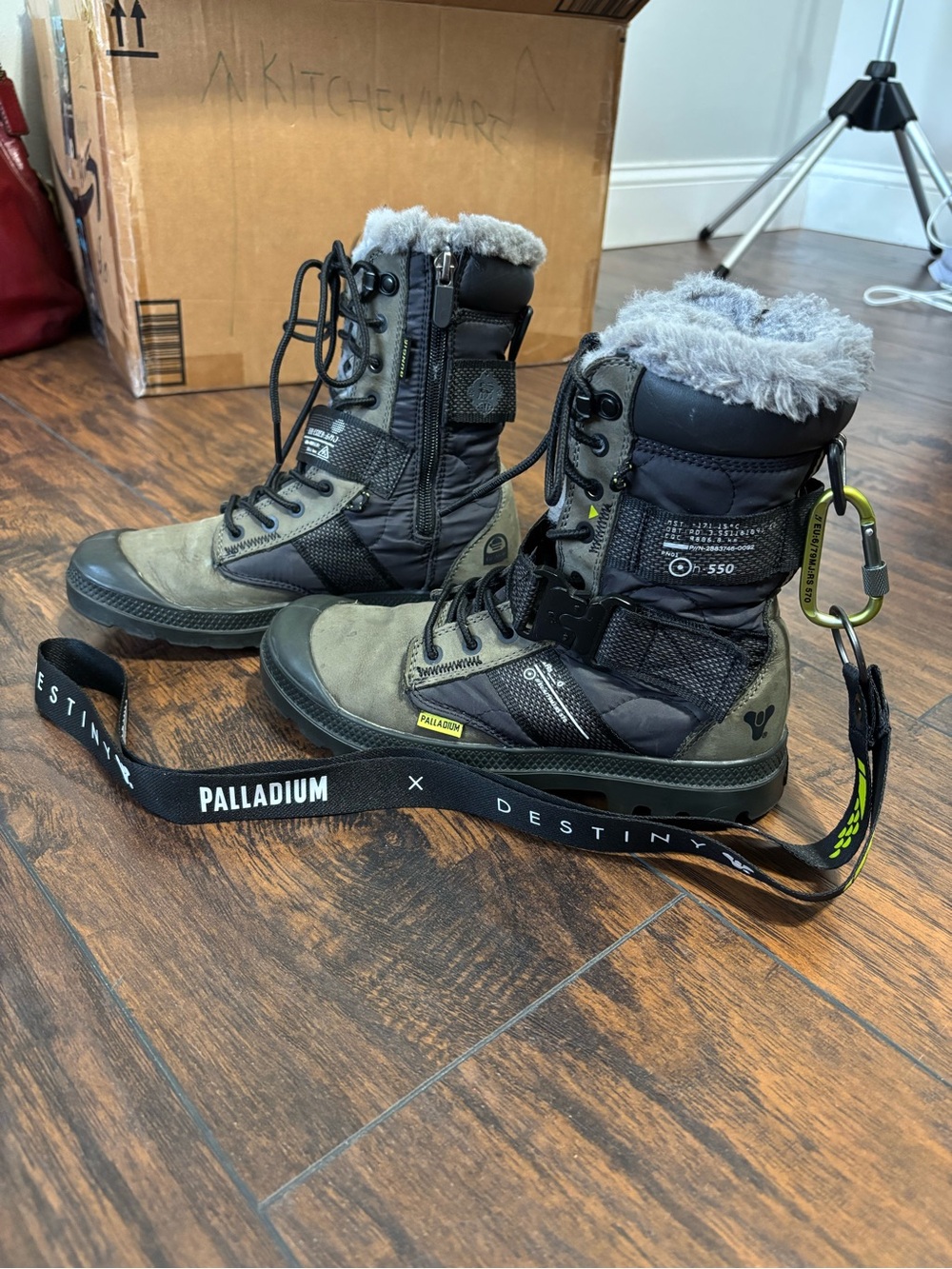 Palladium Destiny 2 Europa Tactical Boots size 5.5